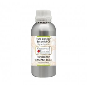 Greenwood Essential Pur Benjoin Huile Essentielle Styrax benzoin Naturelle de Qualité Thérapeutique Distillée à la Vapeur 1