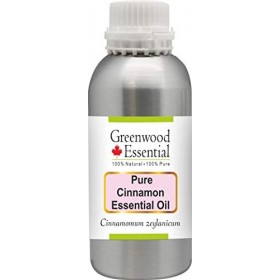 Greenwood Essential Pur Canelle Huile Essentielle Cinnamomum zeylanicum 100% Naturelle de Qualité Thérapeutique Distillée à