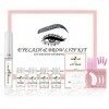 Kit Rehaussement de Cils,2 In1 Lash lifting Kit Eyelash Perming Kit,Brow Lamination Kit,Eyebrow Lifting Kit Pour Salon