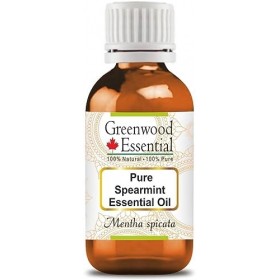 Greenwood Essential Pur Menthe verte Huile Essentielle Mentha spicata 100% Naturelle de qualité Thérapeutique distillée à l