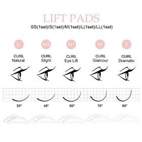 Kit Rehaussement de Cils,2 In1 Lash lifting Kit Eyelash Perming Kit,Brow Lamination Kit,Eyebrow Lifting Kit Pour Salon