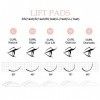 Kit Rehaussement de Cils,2 In1 Lash lifting Kit Eyelash Perming Kit,Brow Lamination Kit,Eyebrow Lifting Kit Pour Salon