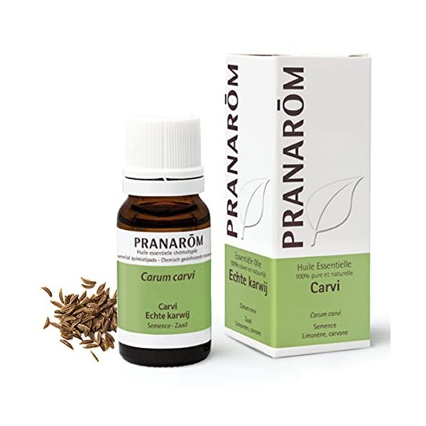 Pranarôm | Huile Essentielle Carvi |Carum carvi | Semence | HECT | 10 ml