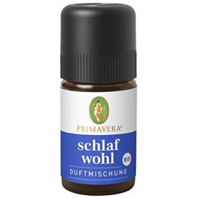 PRIMAVERA Schlafwohl Lot de 2 flacons de mélange de parfum bio 2 x 5 ml