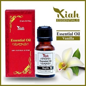 Ganga Ayurveda Huile Essentielle De Vanille - Intimement Réconfortante Pour Une Peau Douce Et Douce - Huile Essentielle De Va