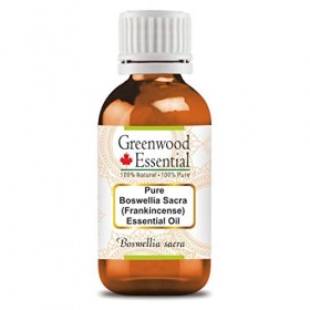 Greenwood Essential Pur Boswellia Sacra Frankincense Huile Essentielle Boswellia sacra 100% Naturelle de Qualité Thérapeu