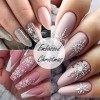 JMEOWIO 3D Noel Stickers Ongles Nail Art Autocollants Ongles Autoadhésif Deco Ongle Nail Art 5D Flocon de Neige Design Manucu