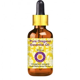 Huile essentielle dorigan pur Origanum vulgare Deve Herbeses avec compte-gouttes en verre 100% naturel de qualité thérapeu