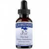 S.R.Brothers flax seed Linum usisatissimum Pure & Natural Therapeutic Grade Carrier Oils 15ml PLASTIC With Dropper