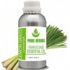 Pure Herbs Huile essentielle de citronnelle CYMBOPOGON pure et naturelle de qualité thérapeutique 500 ml