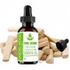 Pure Herbs Sandalwood Santalum Album Pure & Natural Essential Oils 15ml PLASTIC With Dropper