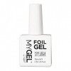 Gel pour foils Mylee - Gel adhésif Nail Art pour ongles, vernis à ongles UV/LED pour décoration dongles, Stickers de Nail Ar