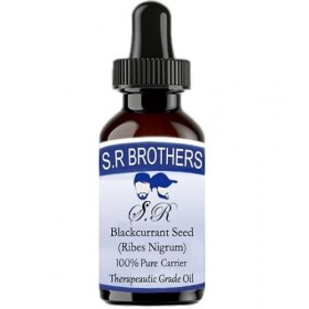 S.R.Brothers Blackcurrant seed Ribes nigrum Pure & Natural Therapeutic Grade Carrier Oils 30ml PLASTIC With Dropper