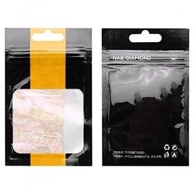 Josenidny Lot de 5 feuilles dautocollants pour nail art - Motif sirène - Coquille dormeau - 3D - Conseils pour manucure - G