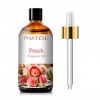 PHATOIL Huile Essentielle Pêche 100 ml, Huile Essentielle Fruit pour Diffuseur Humidificateur Aromathérapie, Huile Parfumée F