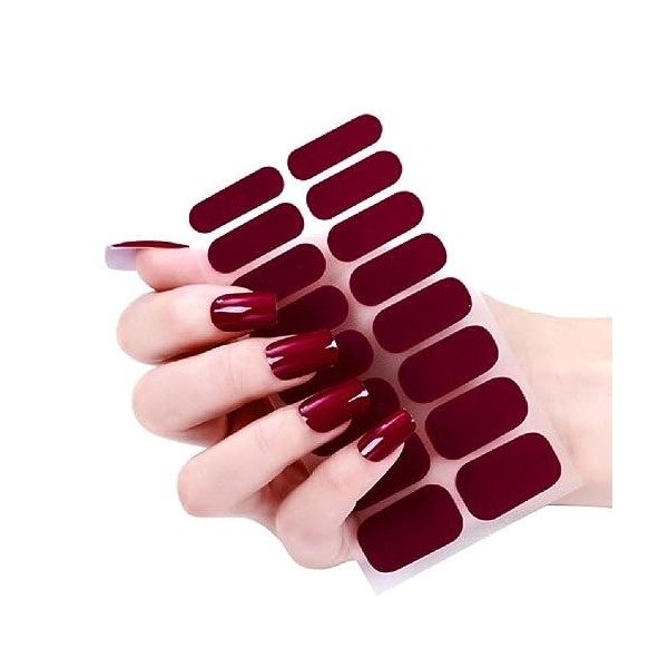 16 Bandes Vernis À Ongles Bandes Dautocollants À Ongles Pour Concepteur Lampe UV Enveloppes Vernis À Ongles 3D Autocollants 