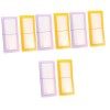 Ciieeo 6 Pcs Autocollant Livre De Stockage Mini Album Titulaire De La Carte Liant Mini Liant Ongles Décalcomanies Titulaire E