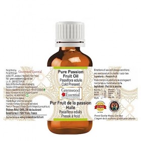 Greenwood Essential Pur Fruit de la passion Huile Passiflora edulis 100% Naturelle de qualité Thérapeutique pressée à froid
