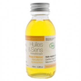 Huiles & Sens - Huile de Noyau d Abricot bio - 100 ml bio