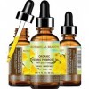 Organic Evening Primrose Oil. 100% Pure / Natural / Undiluted / Unrefined /Certified Organic/ Cold Pressed Carrier Oil. Rich 