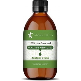 Huile de noix biologique pure et naturelle, pressée à froid, végétalienne et sans cruauté envers les animaux 1000 ml 