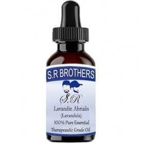 SR Brothers Lavandin Abrialis Lavandula 100% Pure Essential Therapeutic Grade Oil 50ml 