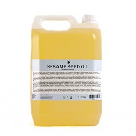 Mystic Moments Huile de graines de sésame - 10 litres - 100 % pure.