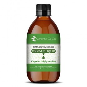 Huile MCT liquide de noix de coco pure, naturelle, à base de plantes, végétalienne, non testée sur les animaux, 100ml 