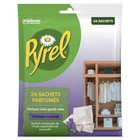 Pyrel Sachets Parfumes Fraicheur Lavande - avec Huile Essentielle De Lavandin