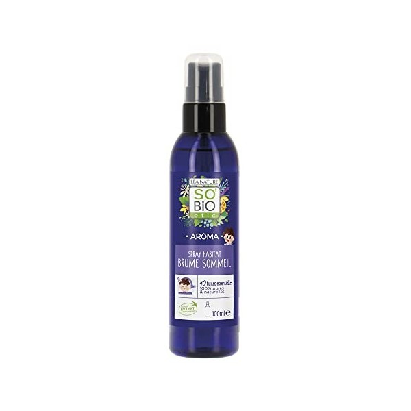 SOBiO étic - Brume sommeil calme et apaise - Aroma - Flacon de 100 ml