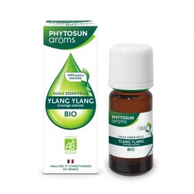 Phytosun Arôms - Huile Essentielle de Ylang Ylang BIO - 100% Pure et Naturelle - Huile pour diffusion - 5 ml