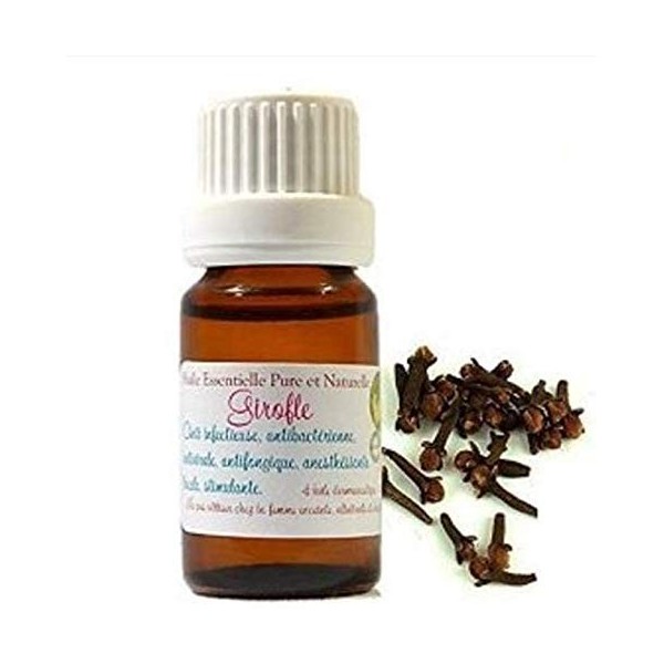 Huile Essentielle HEBBD de Clous DE Girofle 10ml Eugenia caryophyllus 