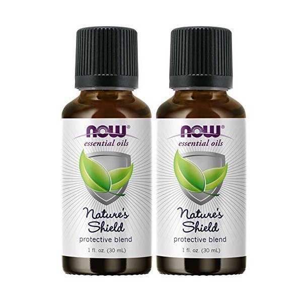 Now Foods, Natures Shield Oil Blend 1 Oz Lot de 2