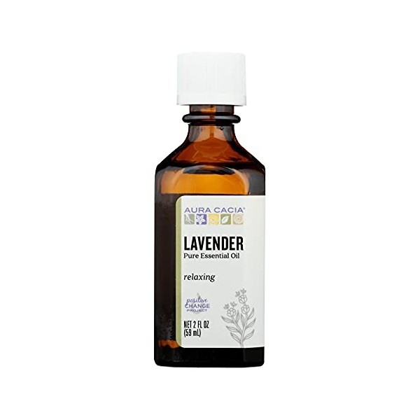 Aura Cacia Huile essentielle de lavande - 60 ml