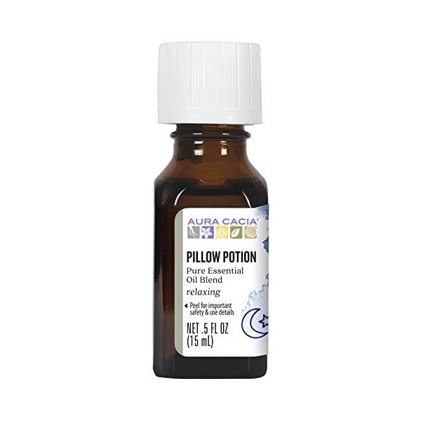 AURA CACIA - Essential Solutions Oil Pillow Potion - 0.5 fl. oz. 15 ml 