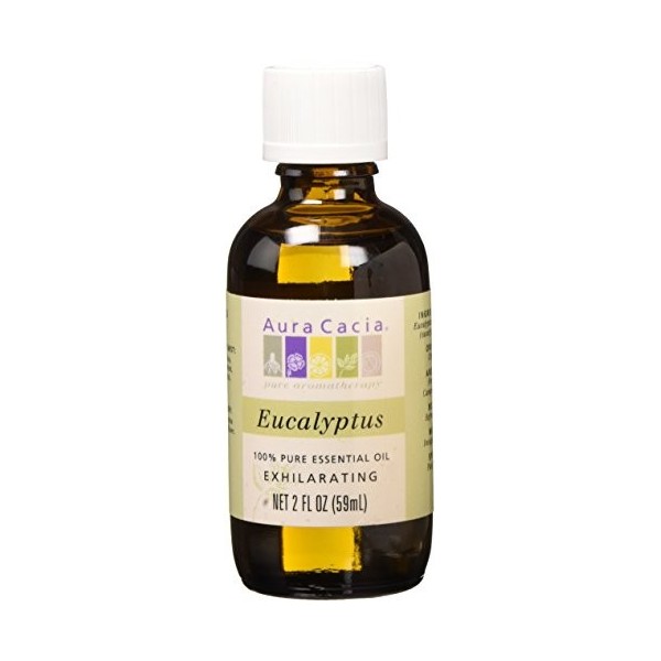 Aura Cacia Huile essentielle deucalyptus - 60 ml