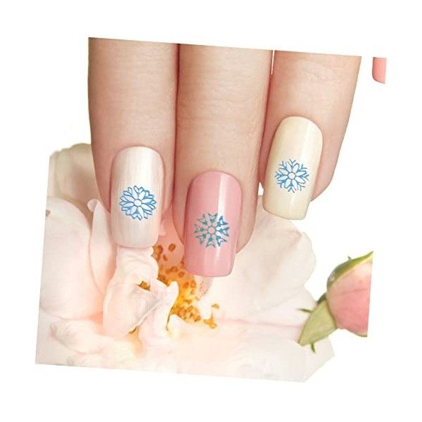 FOMIYES 10 Feuilles Nail Art Autocollants Déco Autocollants Nail Sticker Autocollants Nail Art Accessoires De Noël Nail Art A