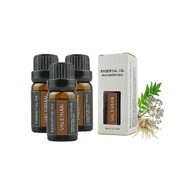 10 ml d’huile essentielle de valériane Leise, huile essentielle de racine de valériane Leise, huile essentielle d’aide au som