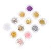 FRCOLOR 1 Boîte Nail Art Accessoires Nail Décoration Nail Art Décoration Perle Accessoires Manucure Glitter Feuilles Manucure