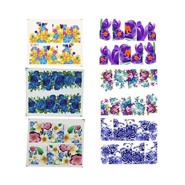 Carriere Belle Autocollant floral de transfert d pour art dongle Autocollant de decoration dongle SY1619 