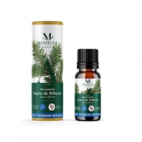 Huile essentielle de SAPIN de SIBERIE - 10ml - 100% pure et naturelle - Mességué