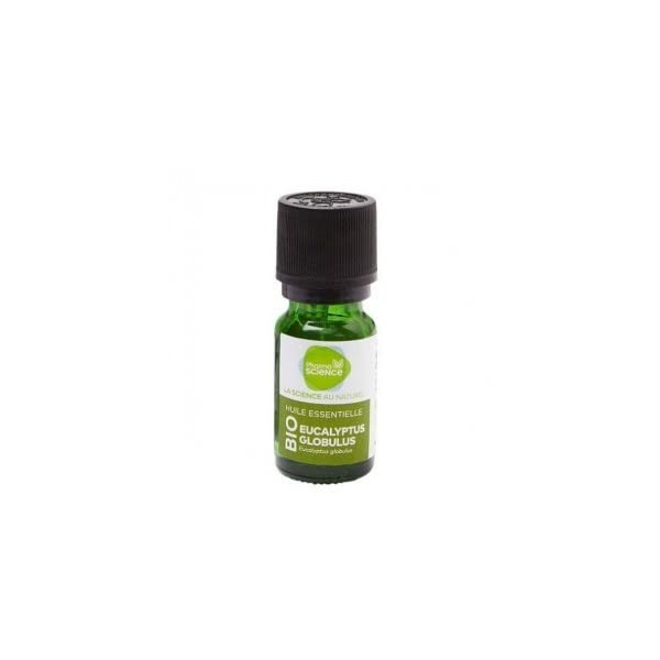 Pharmascience eucalyptus globulus bio huile essentielle 10ml