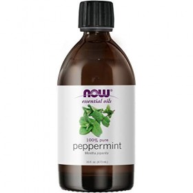 NOW Foods - 100% Pure huile essentielle menthe poivrée - 16 once liquide