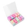 COHEALI 1 Boîte Fluorescent Étoiles Papier Nail Art Stickers Accessoires Pour Filles Autocollants Pour Ongles Papier De Trans