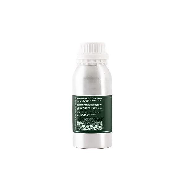 Mystic Moments Huile essentielle de menthe poivrée pour arvensis - 1 kg - 100 % pure.