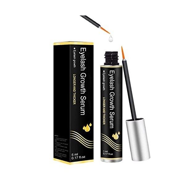 Serum Cils Croissance, Lash Serum, Sérum Cils et Sourcils Croissance, Activateur de Croissance des Cils et Sourcils, Stimule 