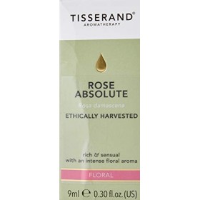Tisserand Huile Essentielle Pure dAbsolue de Rose Récoltée de Manière Ethique 9 ml