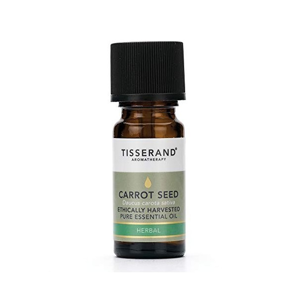 Tisserand Huile Essentielle Pure de Graine de Carotte Récoltée de Manière Ethique 9 ml