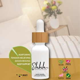 ShhhMenopauseWellness | Sommeil sonore | Mélange dhuiles essentielles | Soutien bien-être | Lavande, néroli, jasmin, patchou
