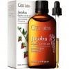 Gya Labs USDA Huile de Jojoba Bio pour la Peau - 100% Vegan & Pure Huile de Jojoba Bio Pressée à Froid pour la Croissance des